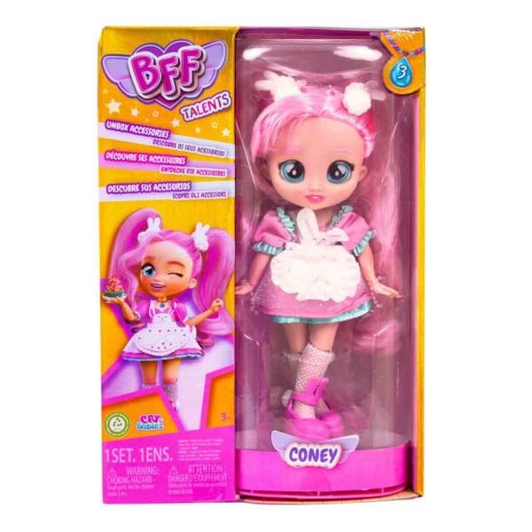 Cry Babies BFF Bebekler S3 Oyuncak Bebek Coney CYM17000-C