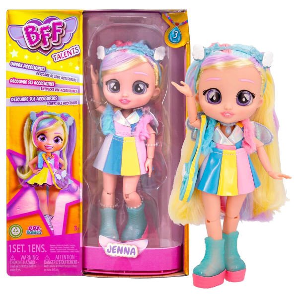 Cry Babies BFF Bebekler S3 Oyuncak Bebek Jenna CYM17000-J