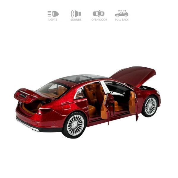 Çek Bırak 1:22 Ölçek 21 cm Sesli ve Işıklı Oyuncak Araba HCL-913A