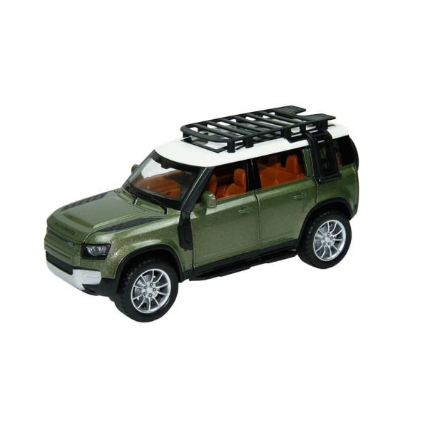 Çek Bırak 1:22 Ölçek 21 cm Sesli ve Işıklı Oyuncak Safari Jeep HCL-910A Yeşil