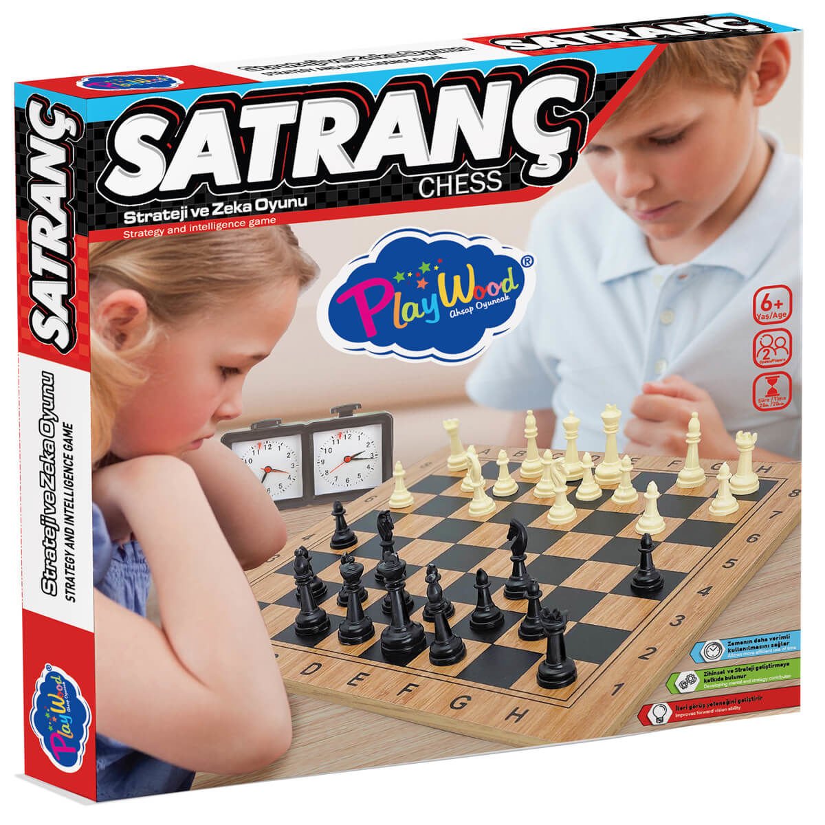 Ahşap Satranç Takımı Seti ONY-396