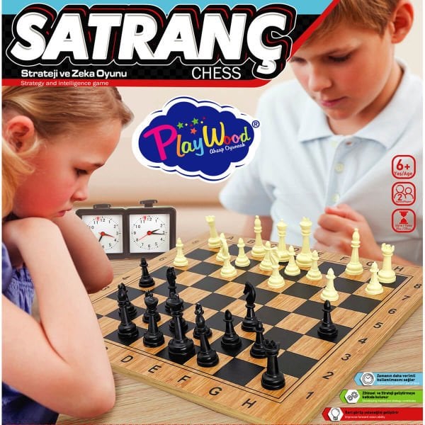 Ahşap Satranç Takımı Seti ONY-396