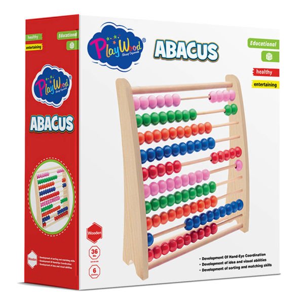Eğitici Büyük Boy Ahşap Abaküs ONY-379