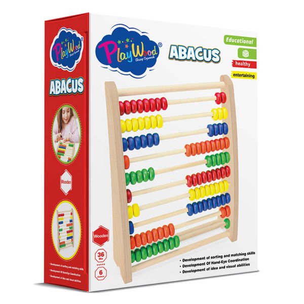 Eğitici Ahşap Abaküs ONY-377
