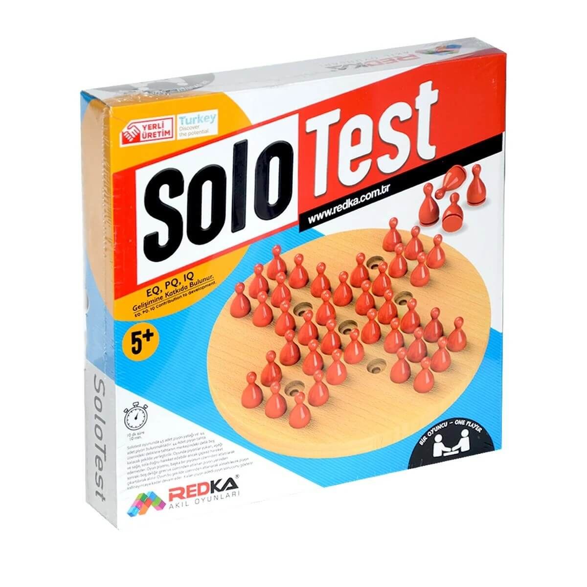 Solo Test Akıl Oyunu Eğitici Oyuncak Seti RD5324