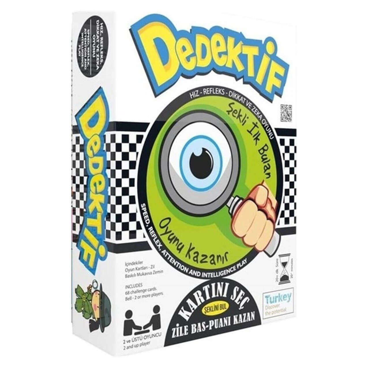 Dedektif Akıl Mantık Zeka ve Strateji Oyunu RD5506