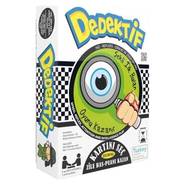 Dedektif Akıl Mantık Zeka ve Strateji Oyunu RD5506