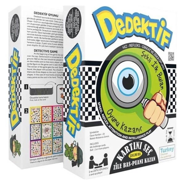 Dedektif Akıl Mantık Zeka ve Strateji Oyunu RD5506