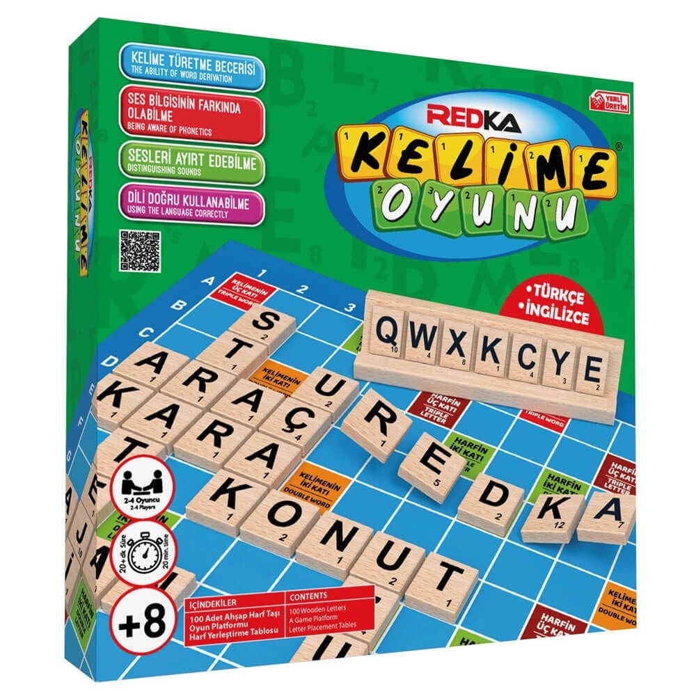 Kelime Oyunu Türkçe - İngilizce Kelime Avı RD5310