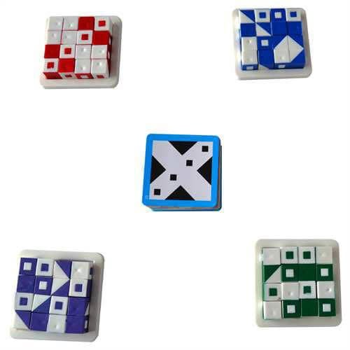 Akıl Oyunları Renkli Küpler Eğitici Oyuncak Seti RD5303