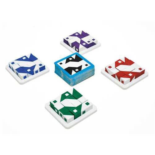 Akıl Oyunları Renkli Küpler Eğitici Oyuncak Seti RD5303