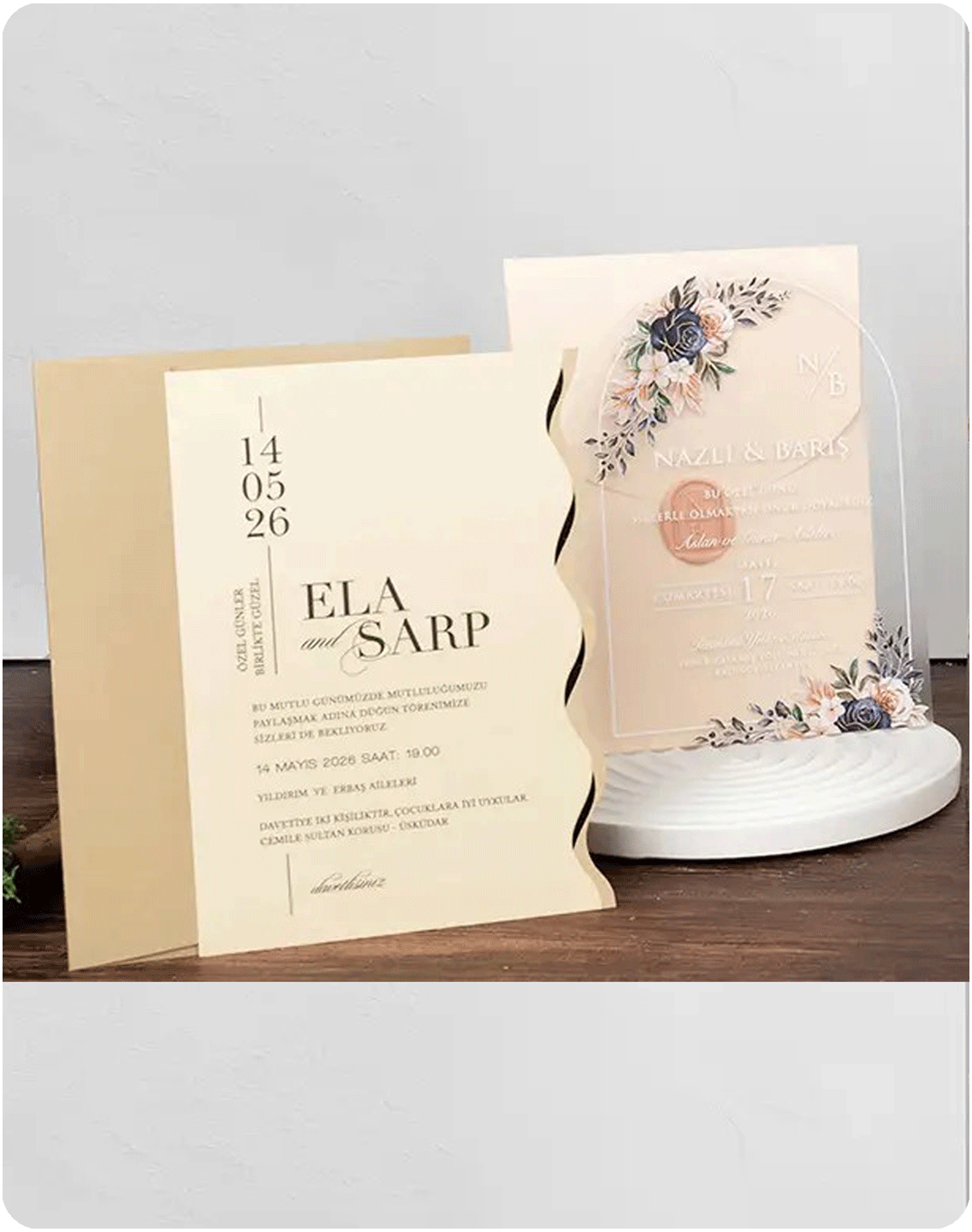 Düğün Davetiyesi Modelleri